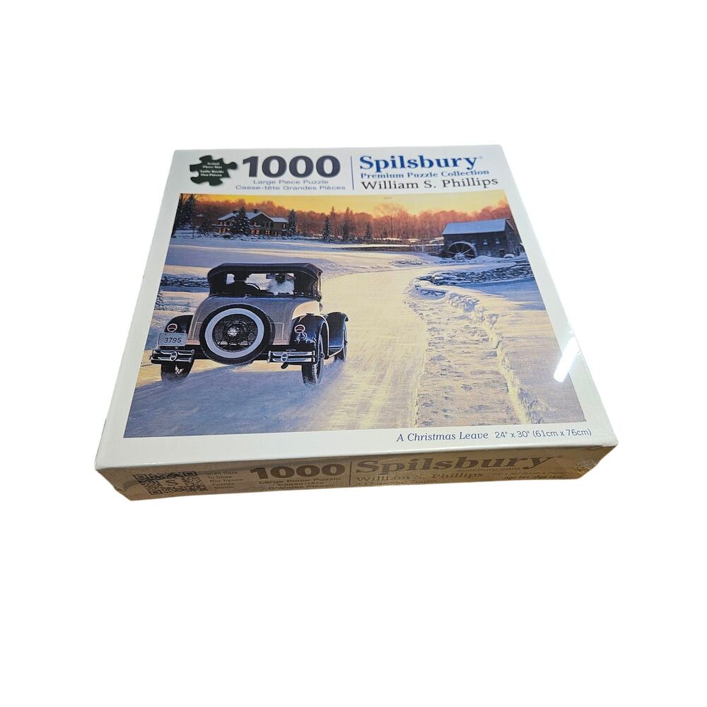 Spillsbury A Christmas Leave 1000 Piece Jigsaw Puzzle